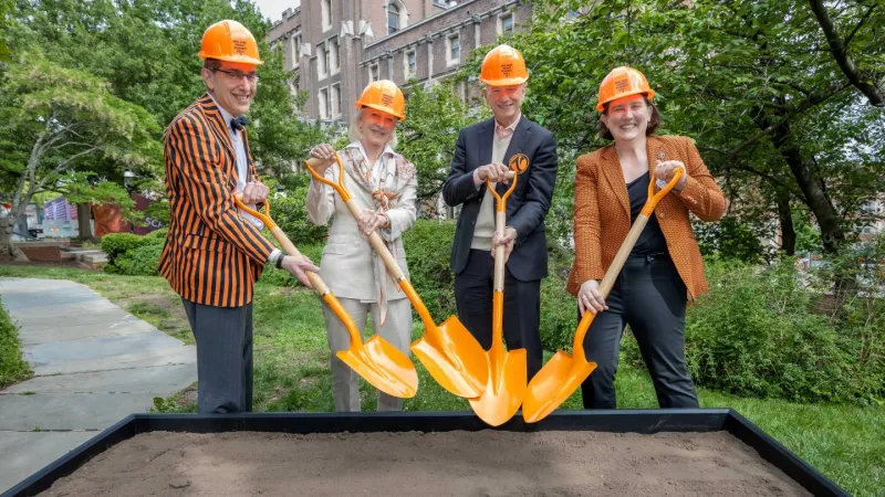Eric and Wendy Schmidt Hall groundbreaking marks defining moment for Princeton computer science