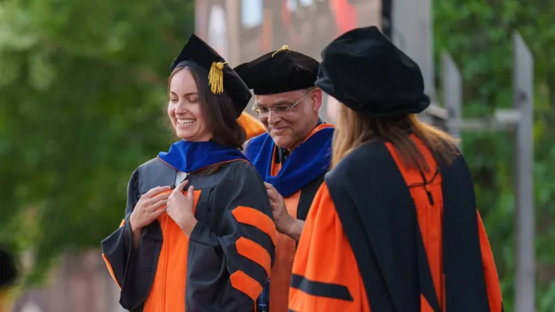 Watch the Graduate Hooding Ceremony livestream 4:30 p.m. Monday, May 25