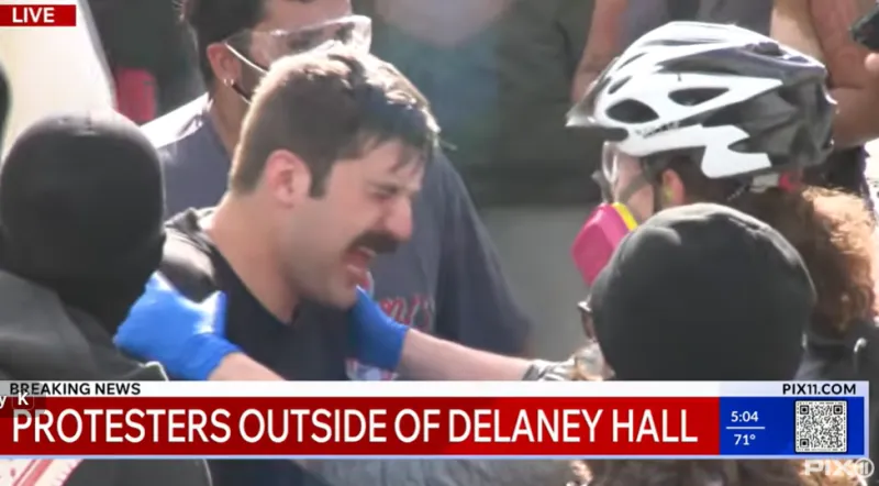 Report: Protesters Gassed by ICE Outside Delaney Hall, Senator Kim's Hand Injured