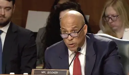 VIDEO: Cory Booker won't comment on Graham Platner