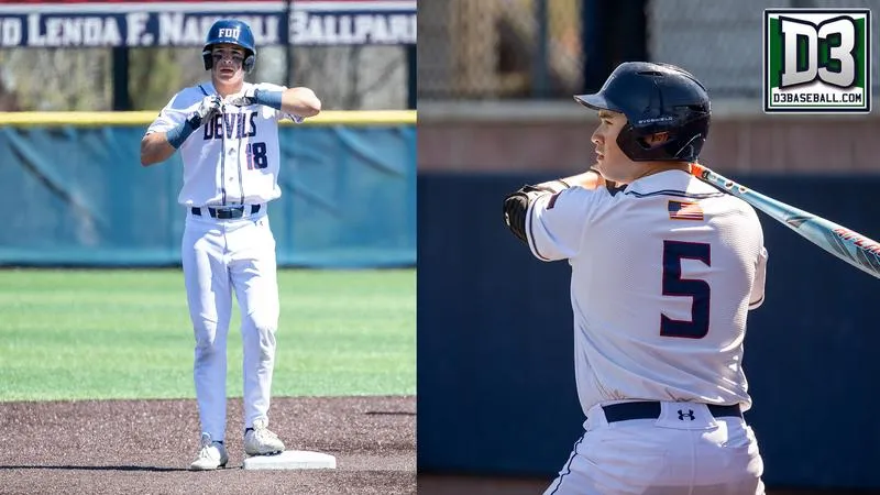 Diaz, Bond Named D3baseball.com All-Region IV Third Team