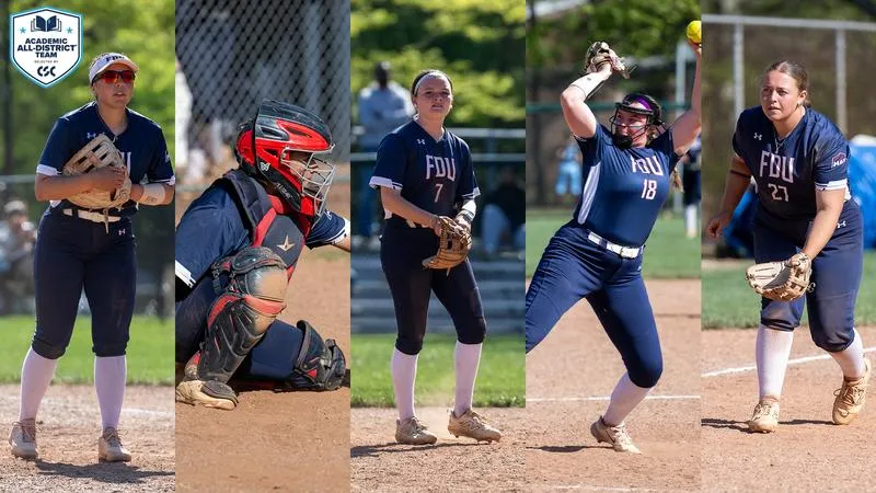 Five Softball Players Earn CSC Academic All-District