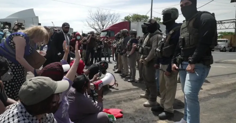 Protesters clash with ICE agents outside Delaney Hall as demonstrations continue