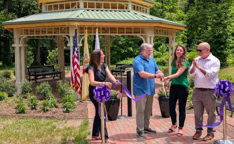 Camden County Celebrates Improvements to Hopkins Pond in Haddonfield
