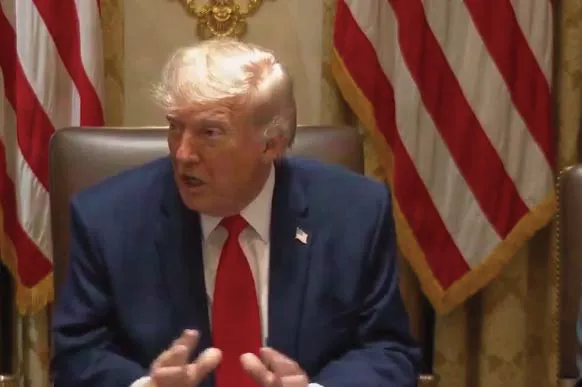 President Trump condemns Delaney Hall riot during White House Cabinet Meeting