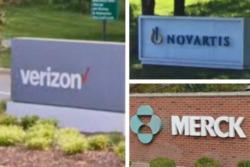 Verizon, Novartis, and Merck add to New Jersey layoffs this year