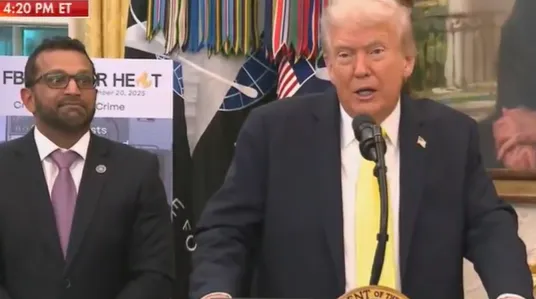 Trump Cozies up to Kean