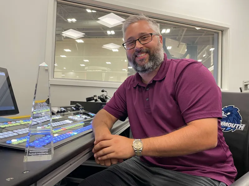Monmouth's Andrew Kurtz Earns National Recognition for Broadcast Excellence