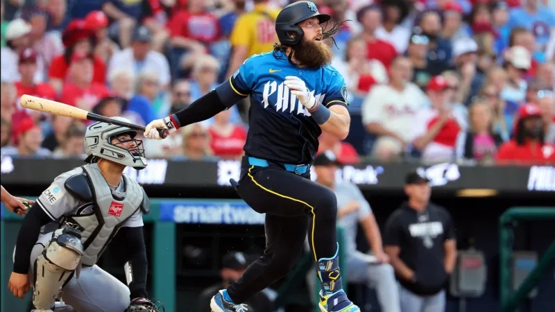Marsh and Schwarber switch roles to lead Phillies past White Sox 8-6