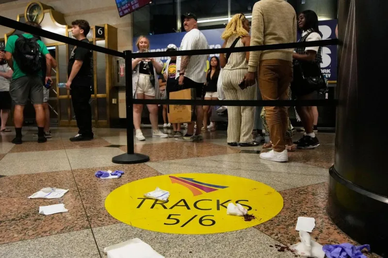 Six injured in NY Penn Station stabbing