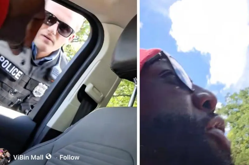 Video: NJ driver stopped for wearing sweatshirt in warm weather