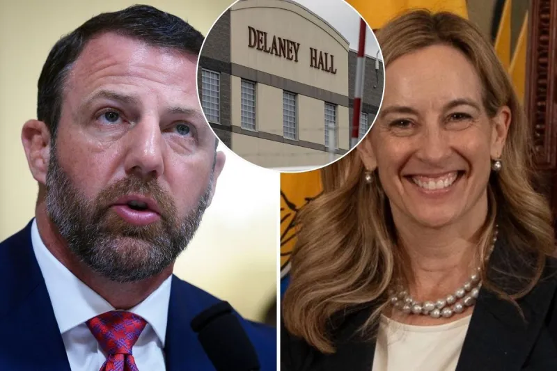 Mullin says Gov. Sherrill knew she could not speak with detainees