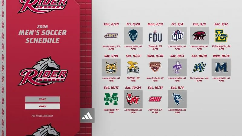Men's Soccer Unveils Schedule for the Upcoming 2026 Season