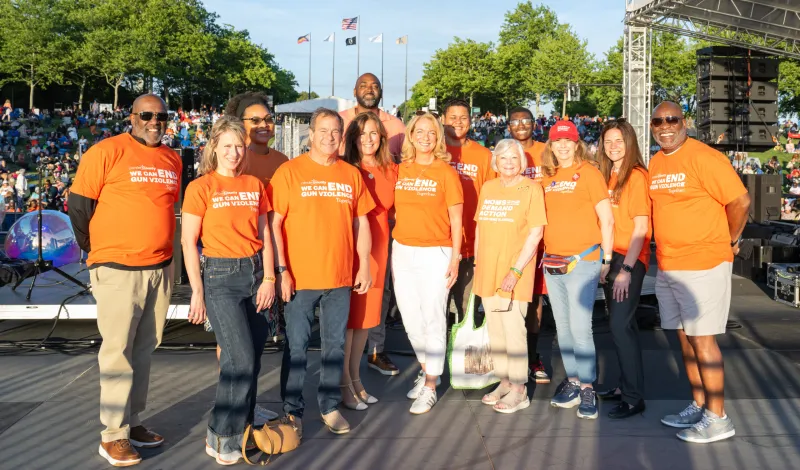 Commissioners, Moms Demand Action recognized National Gun Violence Awareness Day and Wear Orange Weekend
