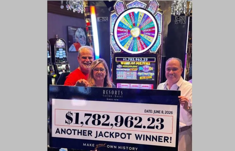 Last $10 Spin Turns Into $1.78 Million Jackpot at Resorts Casino