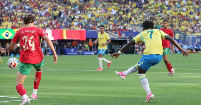 Brazil rallies for 1-1 draw against Morocco in its World Cup opener behind Vincius Jnior goal