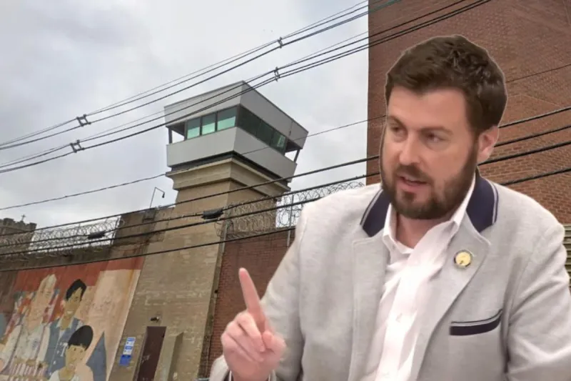 NJ Republicans tour Trenton State Prison amid Delaney Hall debate