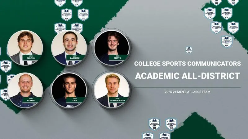 Six Rangers Earn Spot on CSC Men's Academic All-District At-Large Team