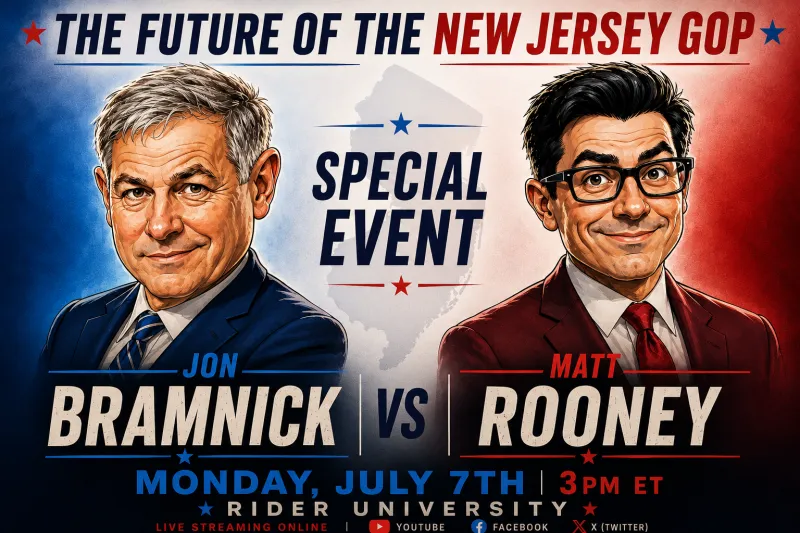 Rooney vs. Bramnick debate set for July 7th at Rider University