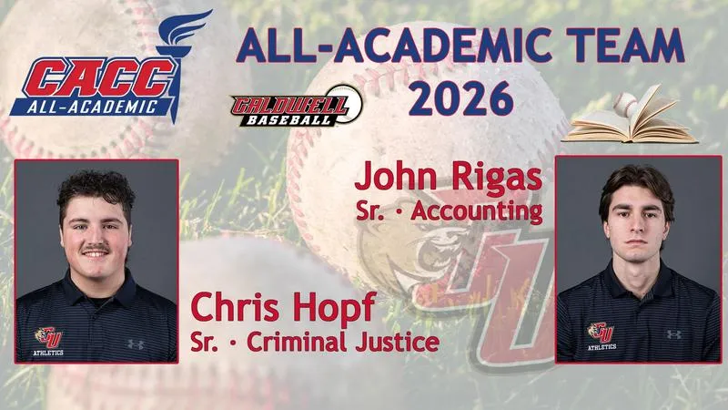 Hopf, Rigas Named to CACC Baseball All-Academic Team