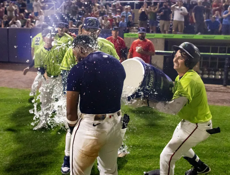 Randal Diaz walks off Hot Rods, snaps Blue Rocks six game skid