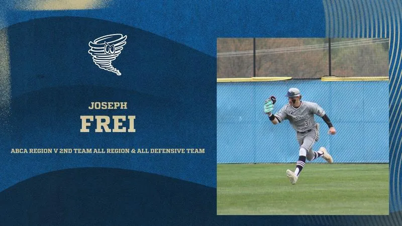 Joseph Frei Earns ABCA Region V Honors Following Historic Season