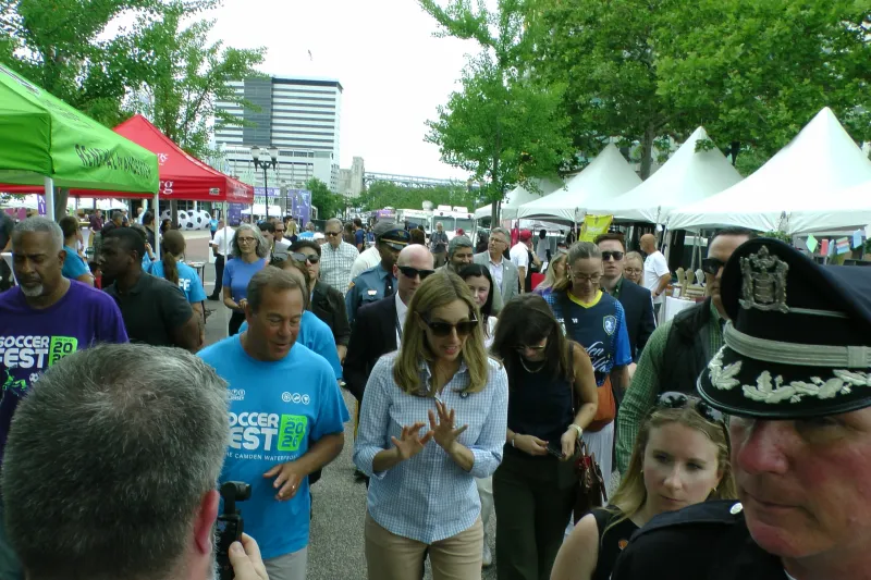 Standing with Camden, Sherrill Picks a Food Fight with Philly