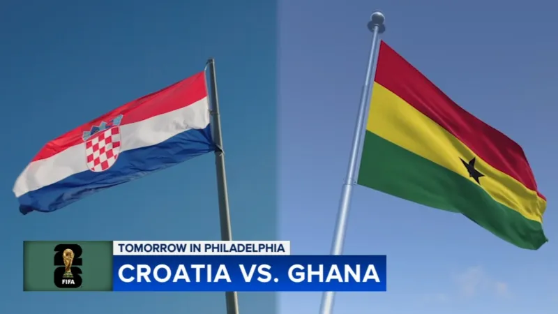 Ghana, Croatia fans celebrate heritage ahead of World Cup match