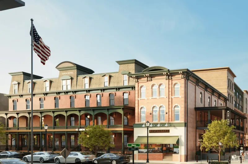 Flemington's Historic Union Hotel Sets Re-Opening Date