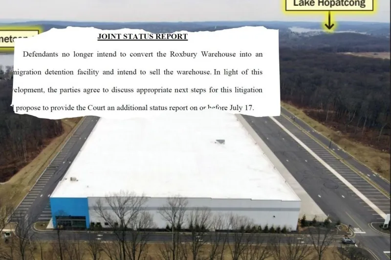 Wait... is the NJ ICE detention center canceled or not?