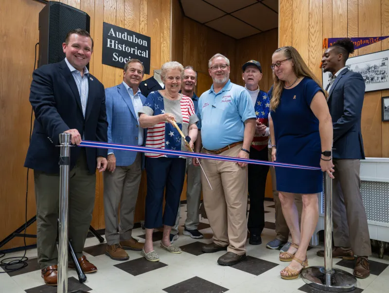 Commissioners celebrate grand opening of Audubon Historical Society Museum
