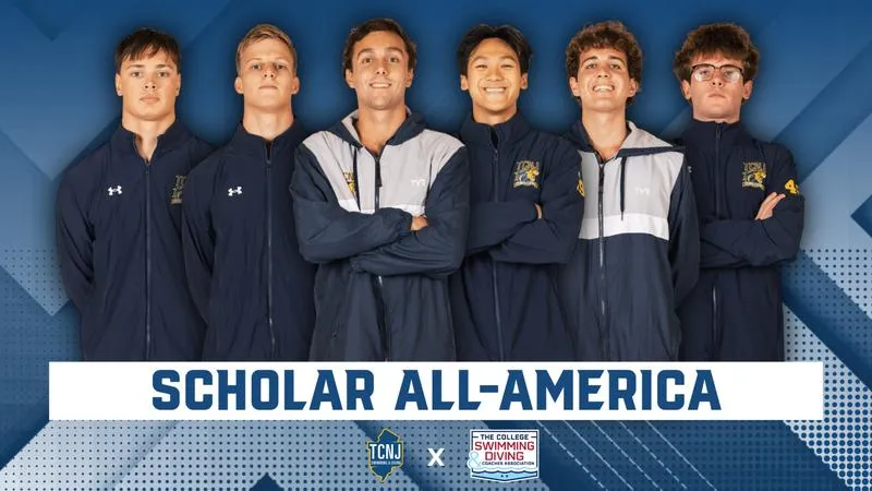 Men's Swimming & Diving Posts Six to CSCAA Scholar All-America Team
