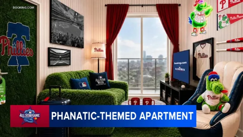 Phanatic-themed apartment opens for All-Star Week bookings