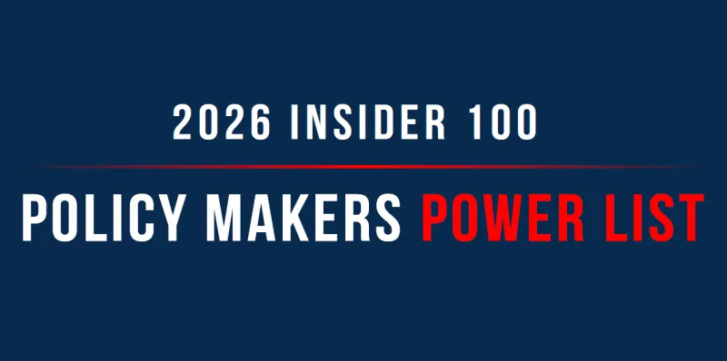 InsiderNJ's 2026 Insider 100: Policymakers Power List