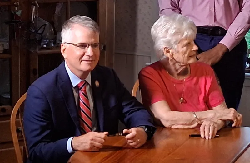 Governor Sherrill Signs Energy Affordability Bills with the Baileys