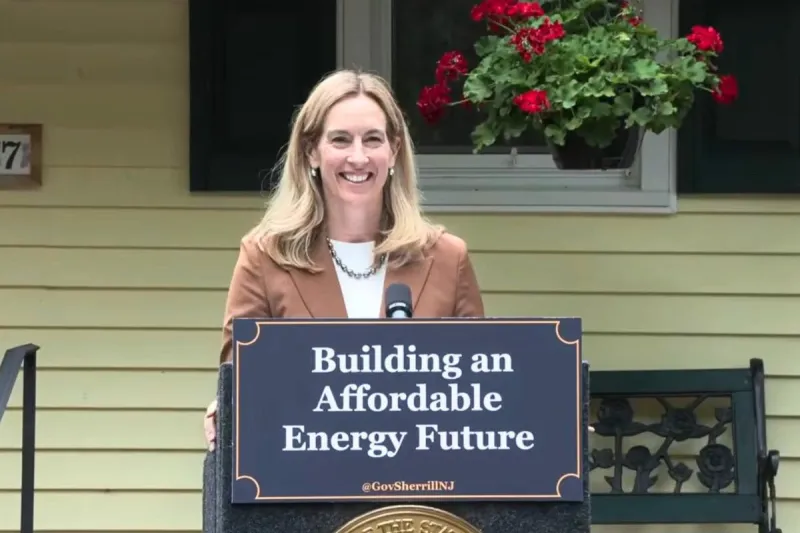 Sherrill signs major AI data center law to lower electric bills
