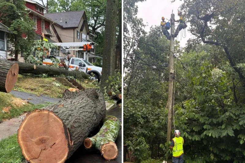 Under fire again: Thousands still without JCP&L power