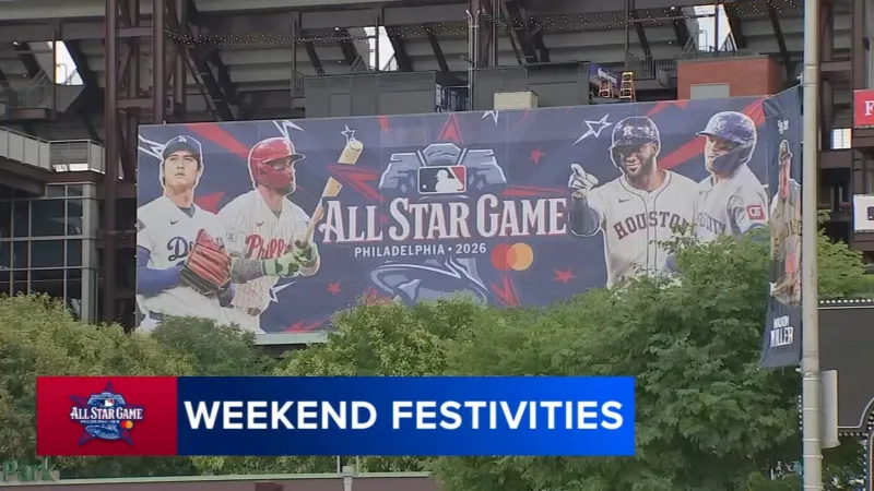 MLB, Phillies unveil renovated field as All-Star festivities begin