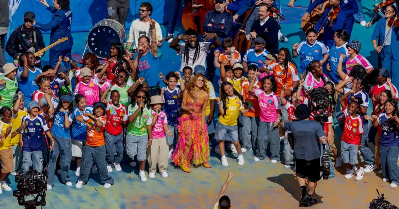 Staten Island elementary school chorus performs at World Cup halftime show alongside Shakira & more