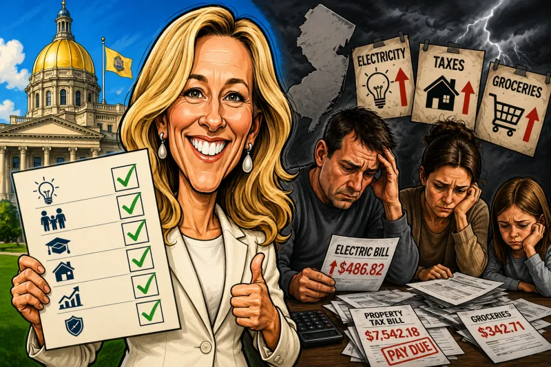 Sherrill's Six-Month Self-Assessment is Totally Detached from New Jersey's Reality