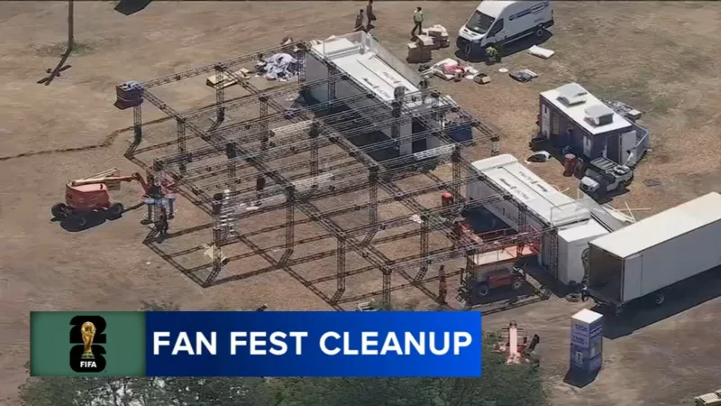 FIFA Fan Fest teardown begins as neighbors reflect on busy weeks