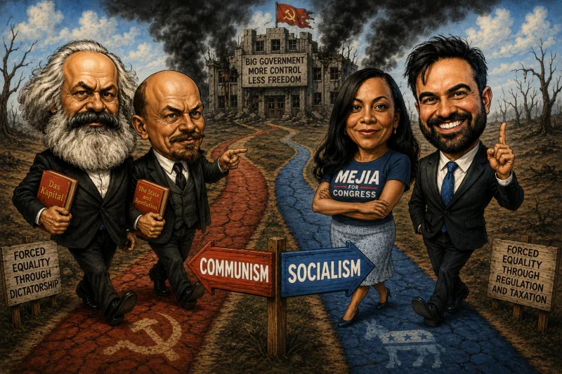 Socialism and Communism: Different Roads to the Same Destination