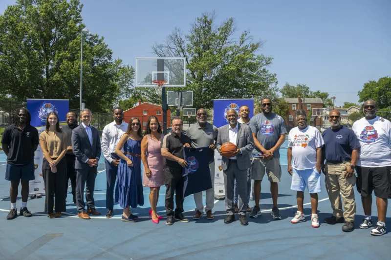 Commissioners, Mayor Carstarphen kick off the upcoming 10th Annual Camden Peace Games