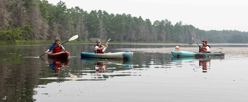 Picture Stockton...teaching in the pines