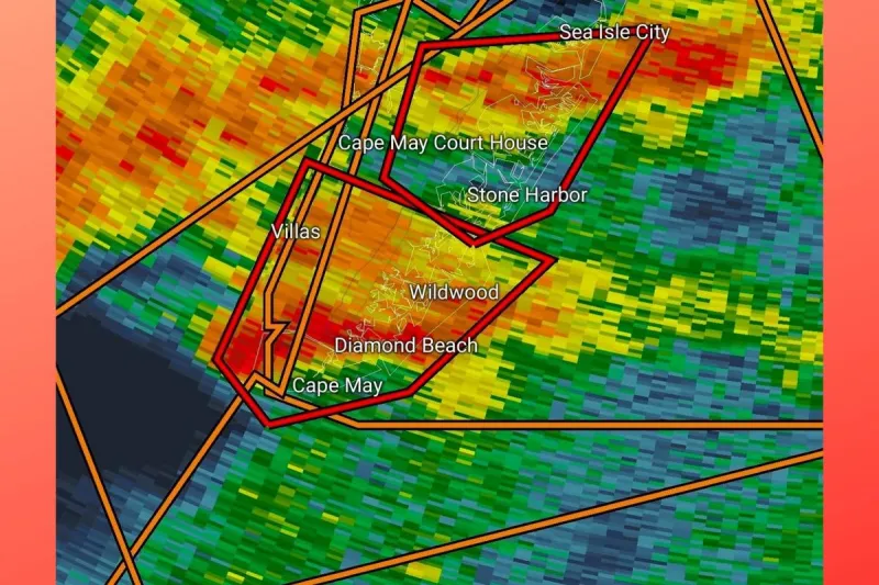 National Weather Service Confirms EF-0 Tornado Hit Cape May