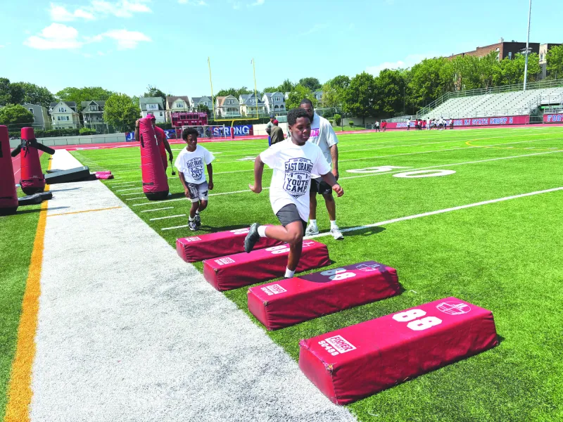 East Orange Youth Football Camp inspired by NFL's Rasul Douglas - Photo Gallery