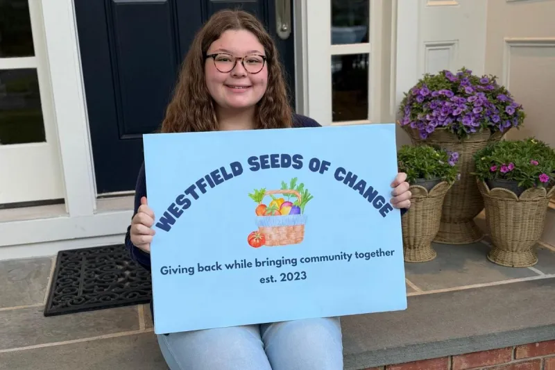 NJ teen turns backyard gardens into lifeline for hungry families