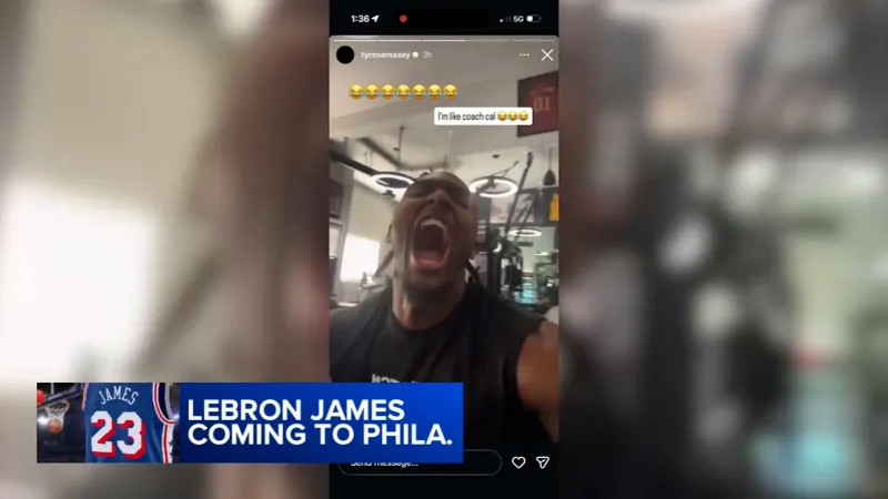Sports world reacts to LeBron James' move to Philadelphia