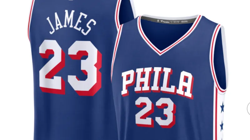 LeBron James joins the Sixers: Grab your must-have merch now