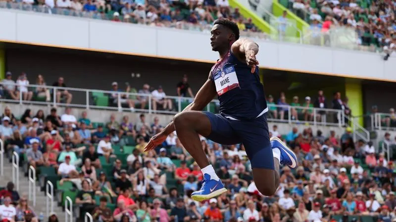 Salif Mane ('24) Captures Second United States Triple Jump National Championship